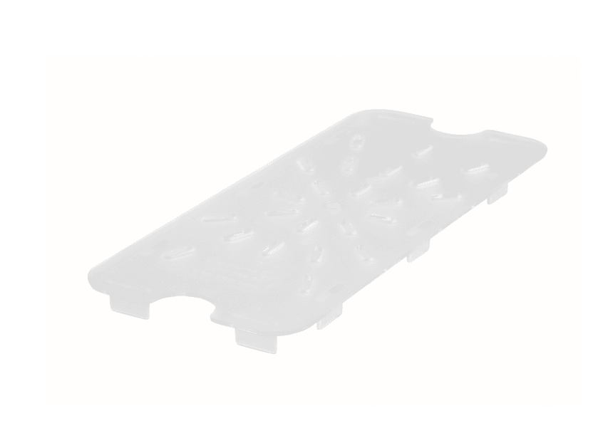 EFPD30C Cresco Resco Drain Shelf 1/3 sz, clear - Cresco Resco Smallwares - Enhanced Equipment