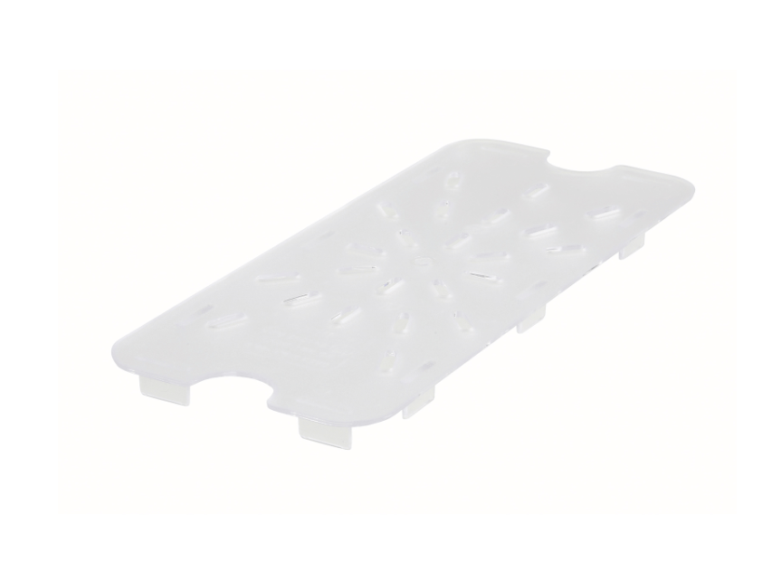EFPD30C Cresco Resco Drain Shelf 1/3 sz, Clear - Enhanced Smallwares - Enhanced Equipment