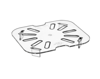 EFPD60C Cresco Resco Drain Shelf 1/6 sz, Clear - Enhanced Smallwares - Enhanced Equipment