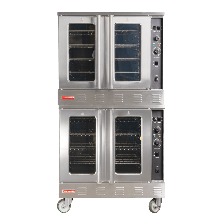 EGCO613 - 2 Enhanced Double Convection Oven - Enhanced Gas Equipment - Convection Ovens - Enhanced Equipment