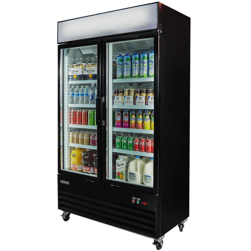 EGDM - 35R - HC Enhanced Merchandiser Refrigerator, 2 Glass Doors - Enhanced Refrigeration - Refrigeration - Enhanced Equipment