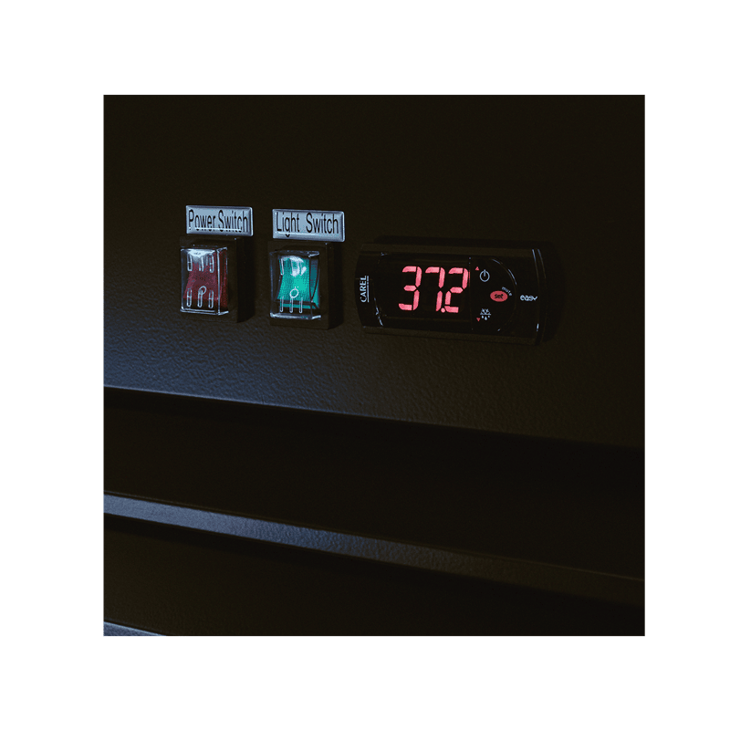 EGDM - 45R - HC Enhanced Merchandiser Refrigerator, 2 Glass Doors - Enhanced Refrigeration - Refrigeration - Enhanced Equipment