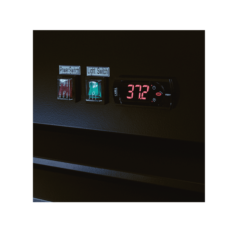 EGDM - 45R - HC Enhanced Merchandiser Refrigerator, 2 Glass Doors - Enhanced Refrigeration - Refrigeration - Enhanced Equipment