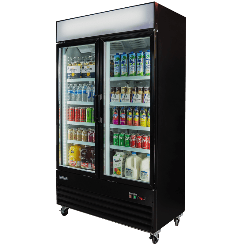 EGDM - 48F - HC Enhanced Merchandiser Freezer 2 - Glass doors, Black exterior - Enhanced Refrigeration - Refrigeration - Enhanced Equipment