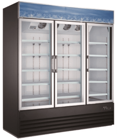 EGDM - 60R - HC Enhanced Merchandiser Refrigerator, 3 Glass Doors - Enhanced Refrigeration - Refrigeration - Enhanced Equipment