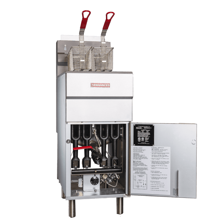 EGF - 120 - P Enhanced 45 - 50 Lb. Propane Gas Fryer - Enhanced Gas Equipment - Fryer - Enhanced Equipment
