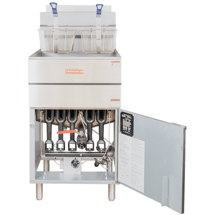 EGF - 150 - N Enhanced 65 - 80 Lb. Natural Gas Fryer - Enhanced New Gas Equipment - Fryer - Enhanced Equipment