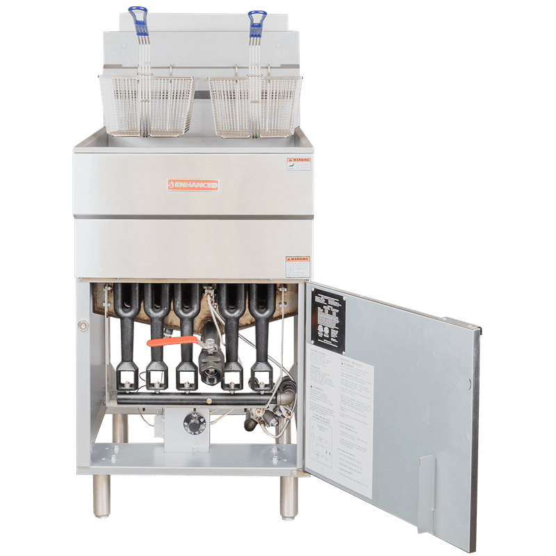 EGF - 150 - P Enhanced DEEP FRYER 65 - 80bs, Liquid Proprane 150,000 BTU - Enhanced Gas Equipment - Enhanced Equipment