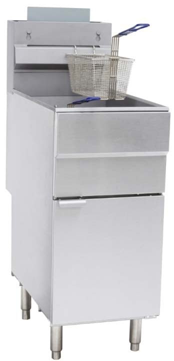 EGF - 90 - P Enhanced DEEP FRYER 35 - 40 Lbs, L.P. Gas 90,000 BTU - Enhanced New Gas Equipment - Fryer - Enhanced Equipment