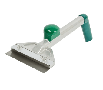EGS - HD Cresco Resco Grill Scraper, green coated handle - Cresco Resco Smallwares - Enhanced Equipment