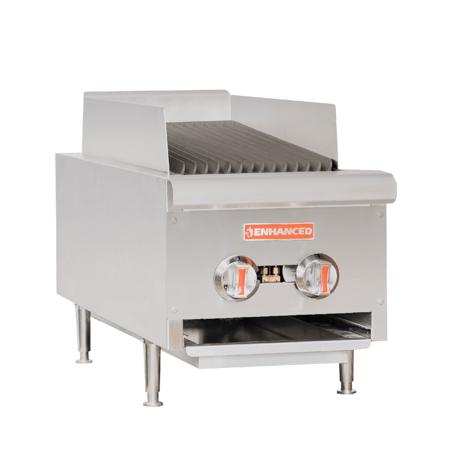 EHDCB - 14 Enhanced CHAR BROILER, RADIANT 14\" 40,000 BTU - Enhanced Gas Equipment - Charbroiler - Enhanced Equipment