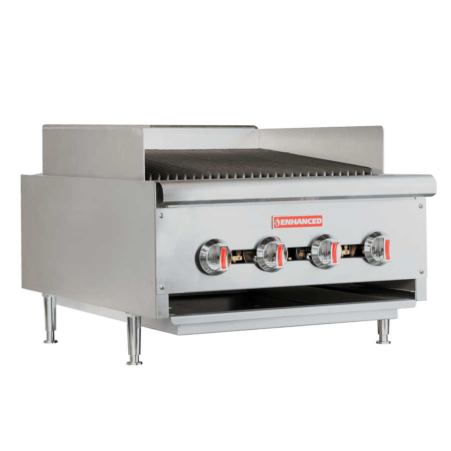 EHDCB - 24 Enhanced CHAR BROILER, RADIANT 24\" 80,000 BTU - Enhanced Gas Equipment - Charbroiler - Enhanced Equipment