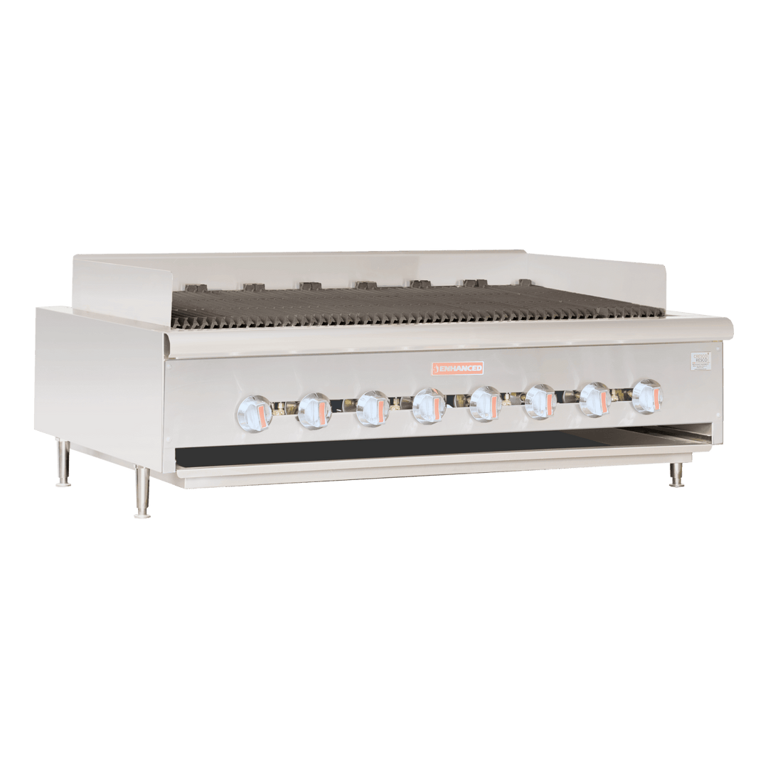 EHDCB - 60 Enhanced CHAR BROILER, RADIANT 60\" 200,000 BTU - Enhanced Gas Equipment - Enhanced Equipment