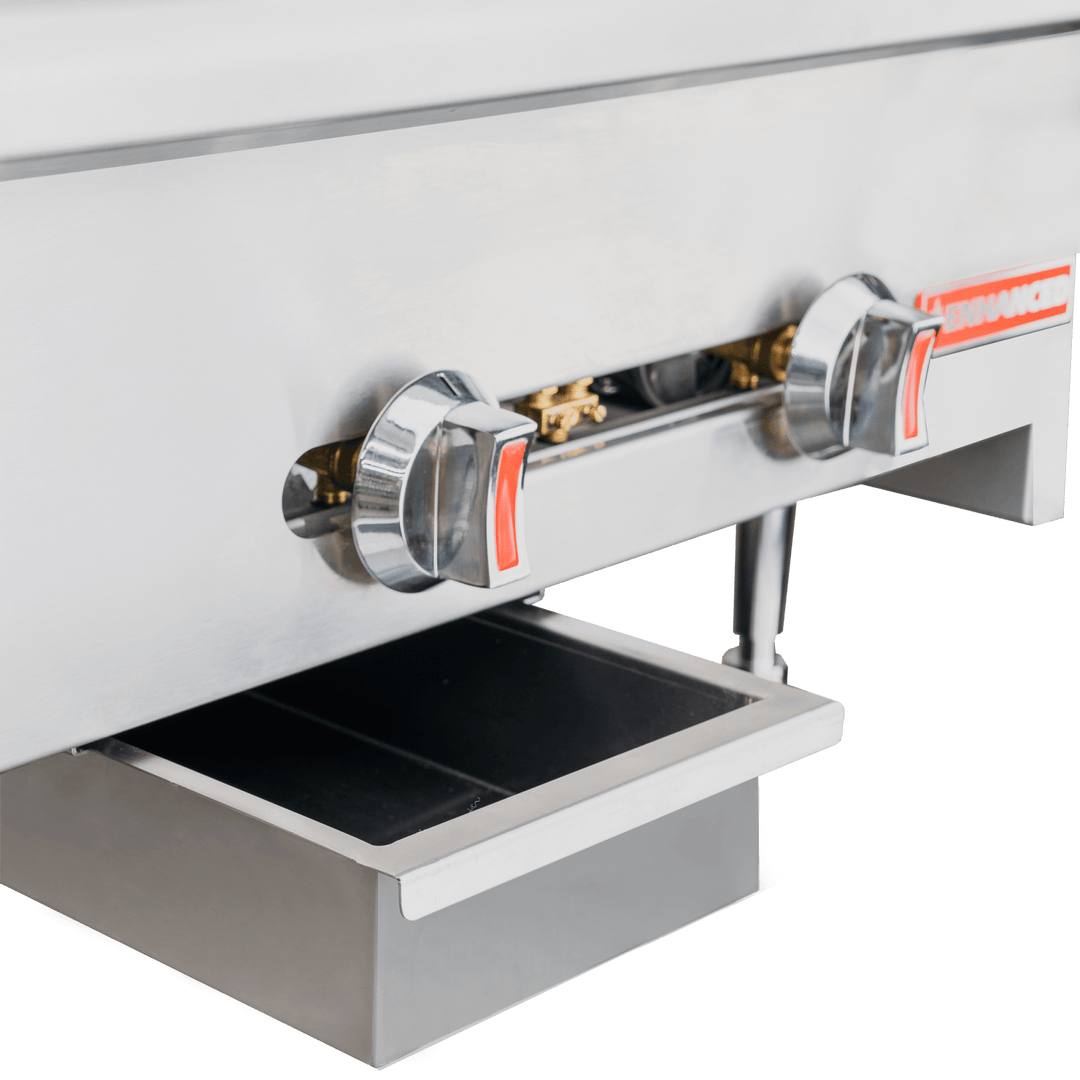 EHDG - 24 Enhanced GRIDDLE, MANUAL 24\" 60,000 BTU - Enhanced Gas Equipment - Griddle - Enhanced Equipment