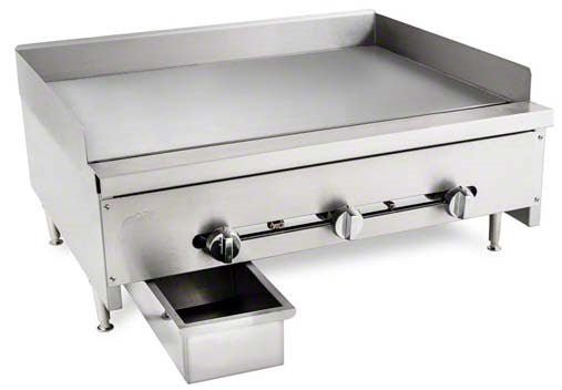 EHDG - 48 - T Enhanced GRIDDLE, THERMOSTATE 48\" 120,000 BTU - Enhanced Gas Equipment - Enhanced Equipment