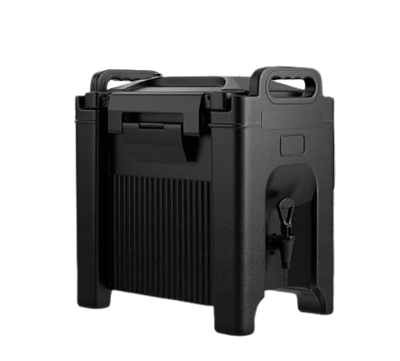 EIDD - 2BLK BEVV - 2K Cresco Resco Insulated drink dispenser, 2.5 - gallon, Black, NSF - Cresco Resco Smallwares - Enhanced Equipment