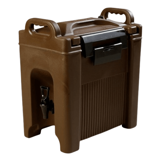 EIDD - 2BR BEVV - 2B Cresco Resco Insulated drink dispenser, 2.5 - gallon, Brown, NSF - Cresco Resco Smallwares - Enhanced Equipment