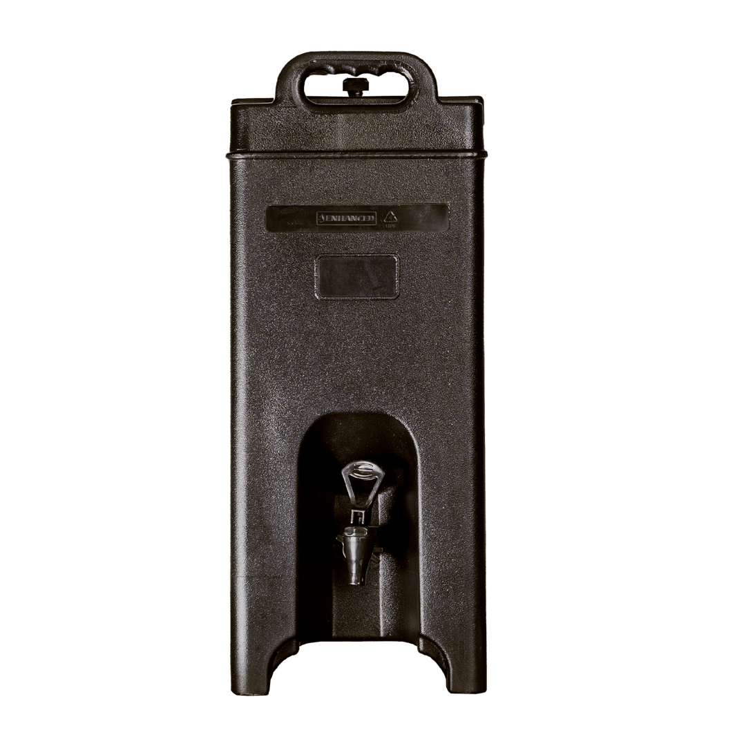 EIDD - 5 Enhanced Insulated Drink Dispenser, 5 - gallon, Black - Enhanced Smallwares - Enhanced Equipment