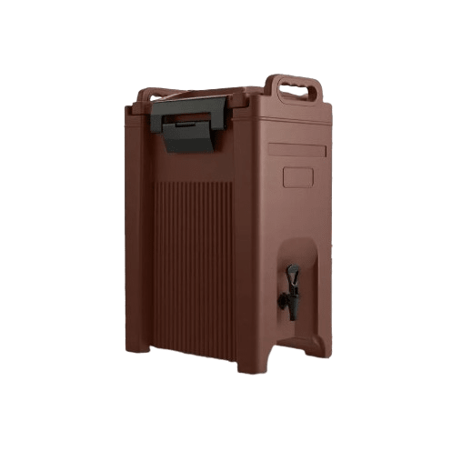 EIDD - 5BR BEVV - 5B Cresco Resco Insulated drink dispenser, 5 - gallon, BROWN, NSF - Cresco Resco Smallwares - Enhanced Equipment