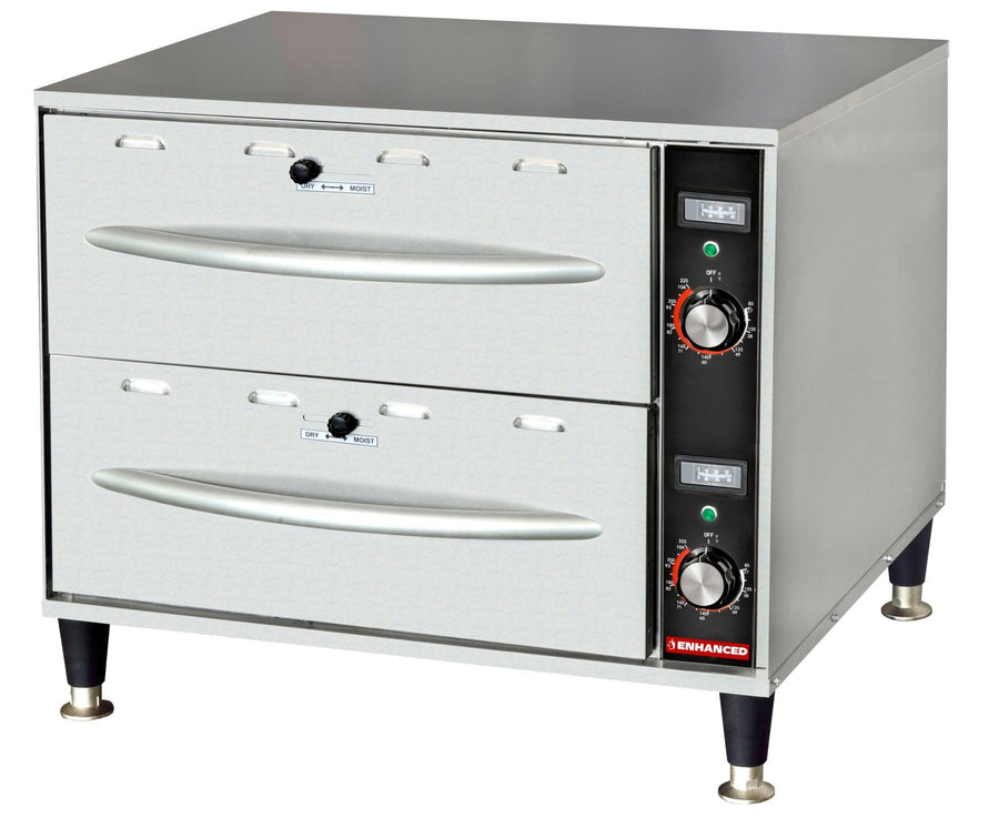 ENDW - 2 - 1 Enhanced Warmer 2 - drawer 120v - Enhanced Parts & Accessories - Enhanced Equipment