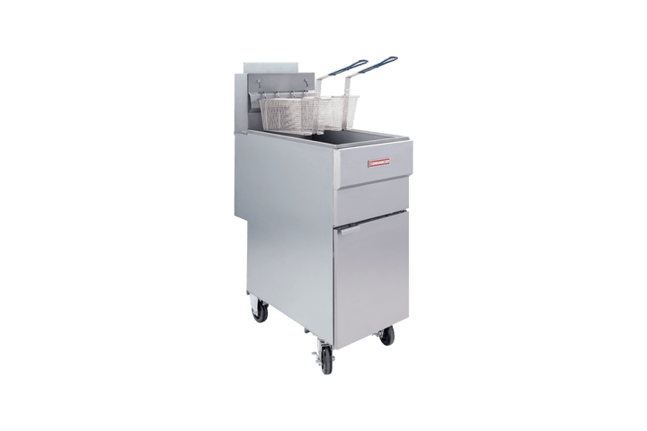 Enhanced Gas Equipment EGF - 120 - N Enhanced 45 - 50 lb Natural Gas Deep Fryer, 120,000 BTU - Enhanced Gas Equipment - Fryer - Enhanced Equipment