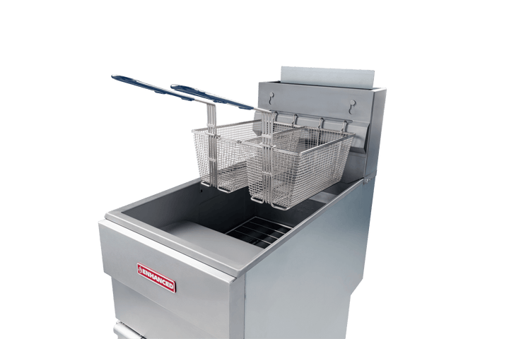 Enhanced Gas Equipment EGF - 120 - N Enhanced 45 - 50 lb Natural Gas Deep Fryer, 120,000 BTU - Enhanced Gas Equipment - Fryer - Enhanced Equipment