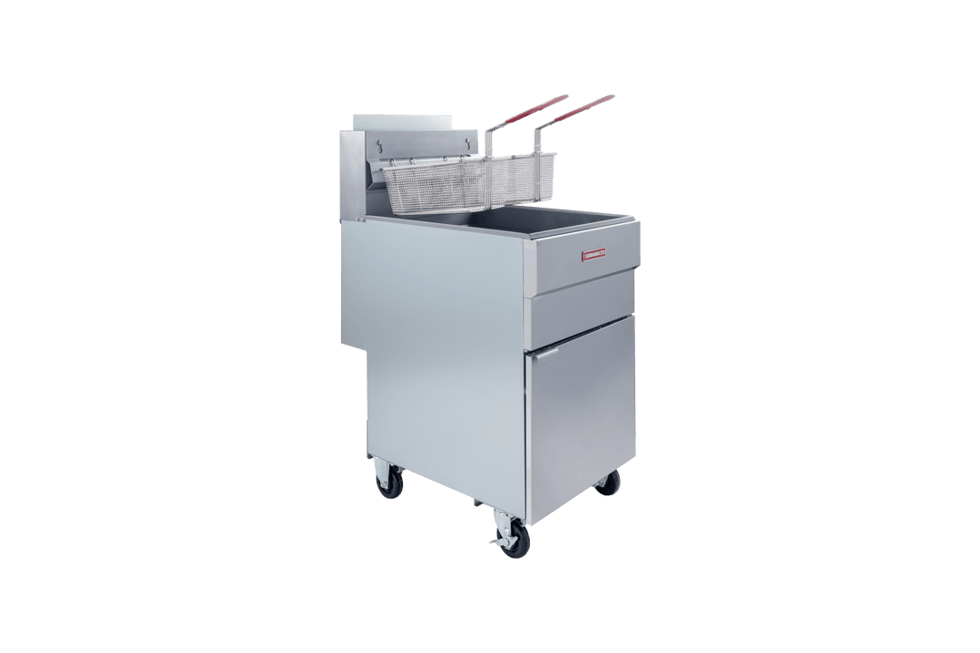 Enhanced Gas Equipment EGF - 150 - N Enhanced 65 - 80 lb Natural Gas Commercial Deep Fryer, 150,000 BTU - Enhanced New Gas Equipment - Fryer - Enhanced Equipment