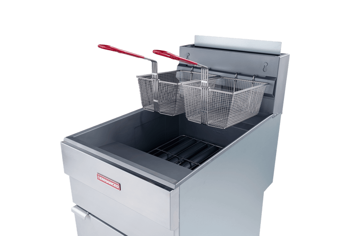 Enhanced Gas Equipment EGF - 85 - N 85 lb. Natural Gas Commercial Deep Fryer, 150,000 BTU - Enhanced Gas Equipment - Fryer - Enhanced Equipment