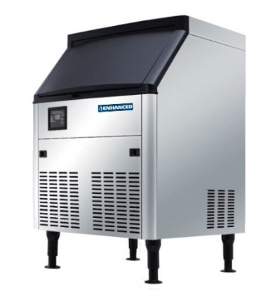 Enhanced Ice Machines ESK-169S Undercounter Ice Machine, 160 lbs/24hr, 80 lb Bin, Half Dice, 115V - Enhanced Ice Machines - Ice Machines - Enhanced Equipment