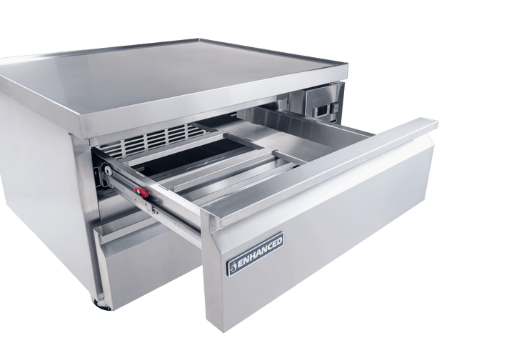 Enhanced Refrigeration ECB - 36 - HC 36" Refrigerated Chef Base with 2 Drawers - Enhanced Refrigeration - Refrigeration - Enhanced Equipment