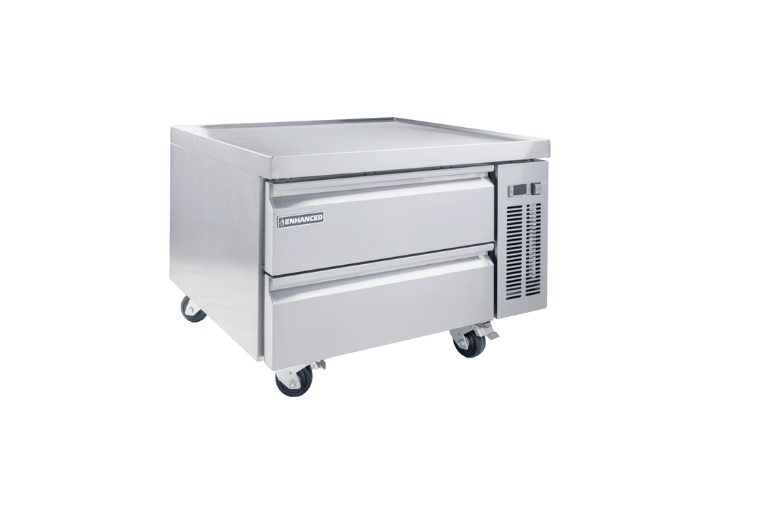 Enhanced Refrigeration ECB - 36 - HC 36" Refrigerated Chef Base with 2 Drawers - Enhanced Refrigeration - Refrigeration - Enhanced Equipment