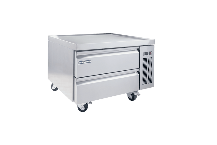 Enhanced Refrigeration ECB - 36 - HC 36" Refrigerated Chef Base with 2 Drawers - Enhanced Refrigeration - Refrigeration - Enhanced Equipment