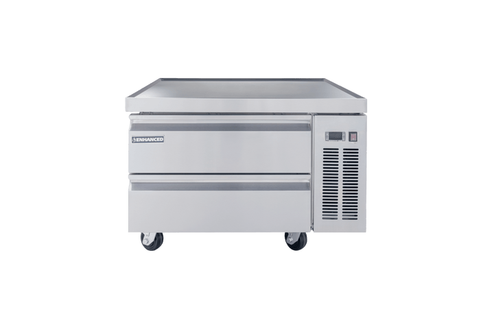 Enhanced Refrigeration ECB - 36 - HC 36" Refrigerated Chef Base with 2 Drawers - Enhanced Refrigeration - Refrigeration - Enhanced Equipment