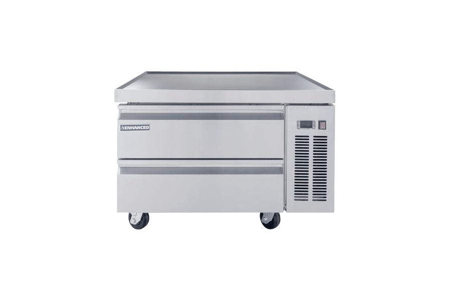 Enhanced Refrigeration ECB - 36 - HC 36" Refrigerated Chef Base with 2 Drawers - Enhanced Refrigeration - Refrigeration - Enhanced Equipment