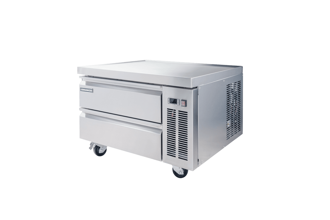 Enhanced Refrigeration ECB - 36 - HC 36" Refrigerated Chef Base with 2 Drawers - Enhanced Refrigeration - Refrigeration - Enhanced Equipment