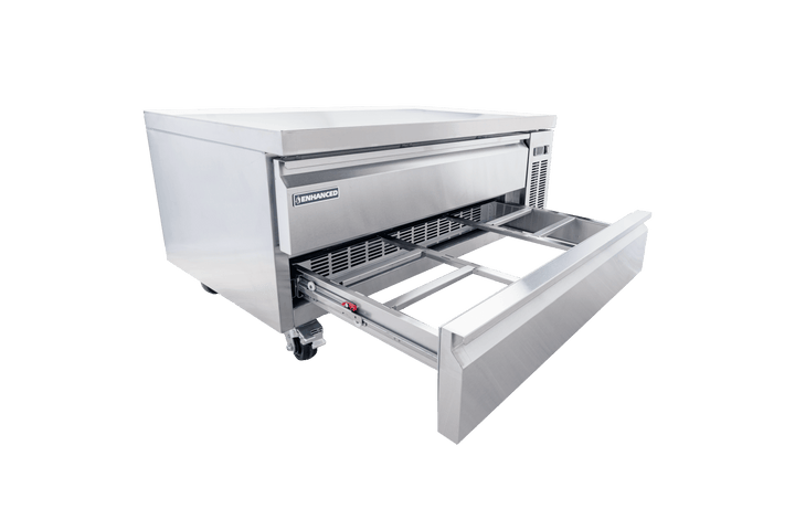 Enhanced Refrigeration ECB - 52 - HC 52 - Inch Refrigerated Chef Base with 2 Drawers - Enhanced Refrigeration - Refrigeration - Enhanced Equipment