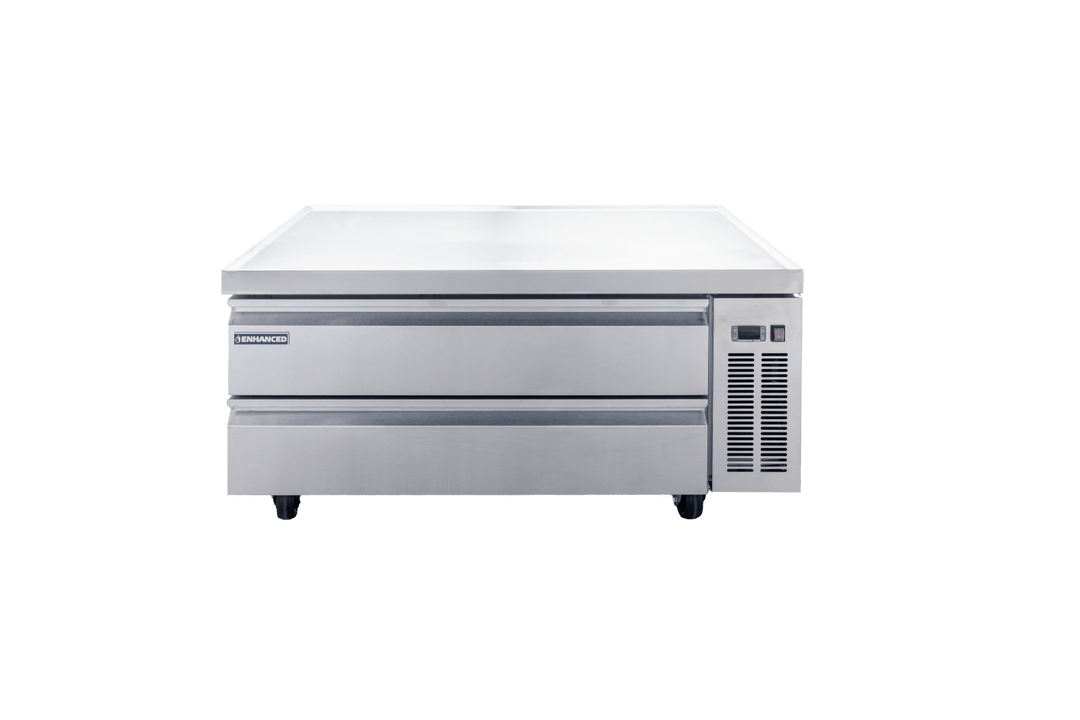 Enhanced Refrigeration ECB - 52 - HC 52 - Inch Refrigerated Chef Base with 2 Drawers - Enhanced Refrigeration - Refrigeration - Enhanced Equipment