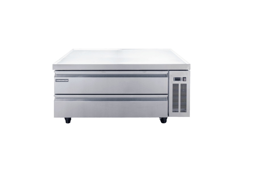 Enhanced Refrigeration ECB - 52 - HC 52 - Inch Refrigerated Chef Base with 2 Drawers - Enhanced Refrigeration - Refrigeration - Enhanced Equipment