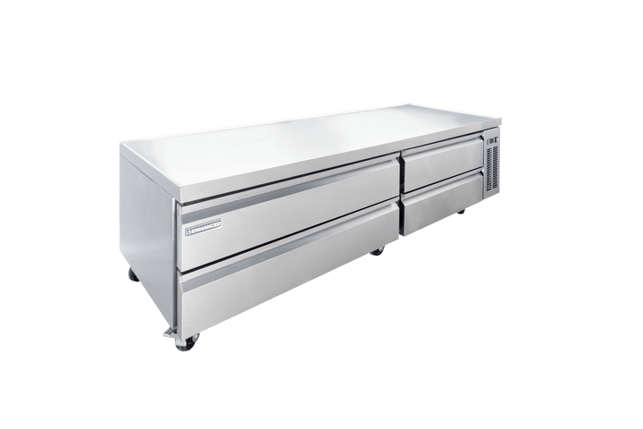 Enhanced Refrigeration ECB - 84 - HC Enhanced Chef Base Refrigerator, 84" Wide, 4 - Drawer - Enhanced Refrigeration - Enhanced Equipment