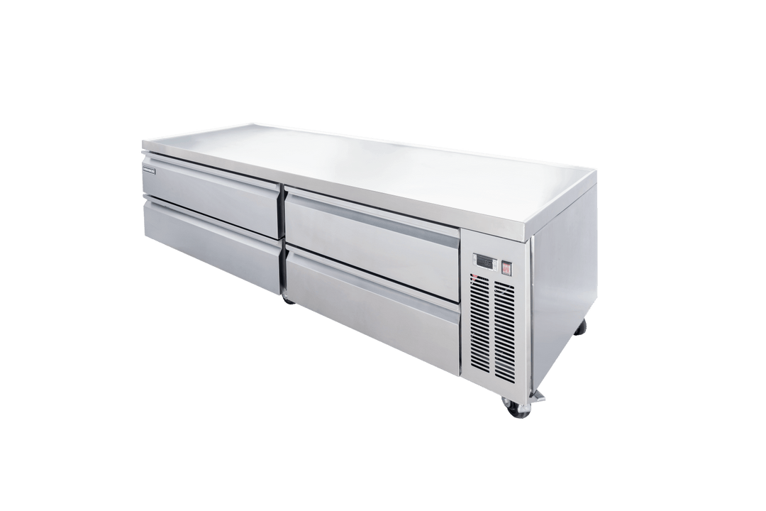 Enhanced Refrigeration ECB - 84 - HC Enhanced Chef Base Refrigerator, 84" Wide, 4 - Drawer - Enhanced Refrigeration - Enhanced Equipment