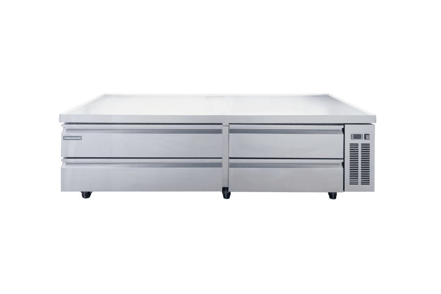 Enhanced Refrigeration ECB - 84 - HC Enhanced Chef Base Refrigerator, 84" Wide, 4 - Drawer - Enhanced Refrigeration - Enhanced Equipment