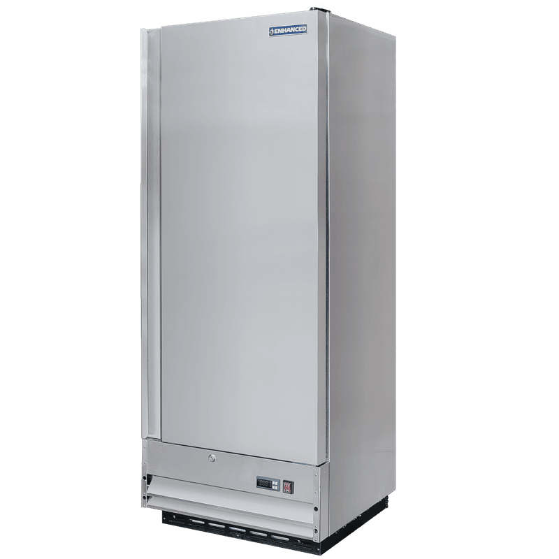 Enhanced Refrigeration EF-12-HC Enhanced Reach-In Freezer, 12 CF Solid Single Door - Enhanced Refrigeration - Refrigeration - Enhanced Equipment