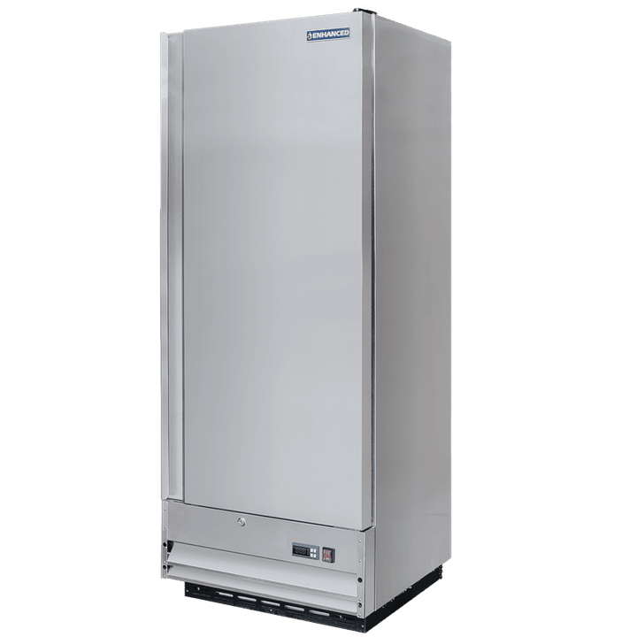 Enhanced Refrigeration EF-12-HC Enhanced Reach-In Freezer, 12 CF Solid Single Door - Enhanced Refrigeration - Refrigeration - Enhanced Equipment