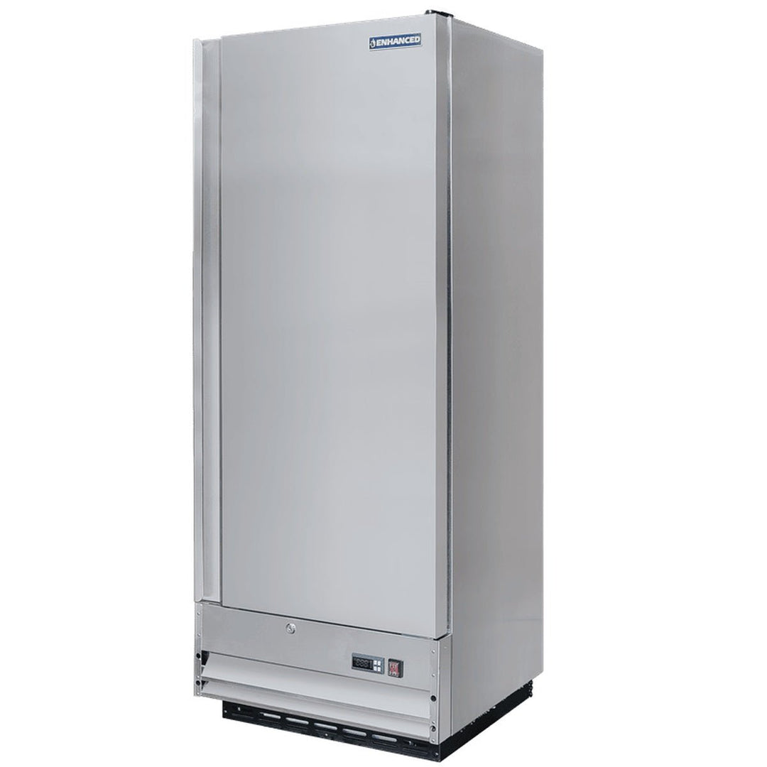 Enhanced Refrigeration ER-12-HC Enhanced Reach-In Refrigerator, 1 Solid Door, 12 CF - Enhanced Refrigeration - Refrigeration - Enhanced Equipment
