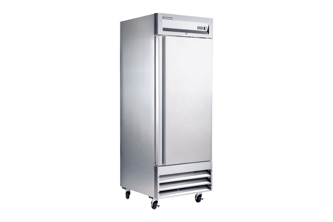 Enhanced Refrigeration ERS-23R-HC Reach-In Refrigerator, 1 Solid Door, 23 cu. ft. - Enhanced Refrigeration TH-XX - Refrigeration - Enhanced Equipment