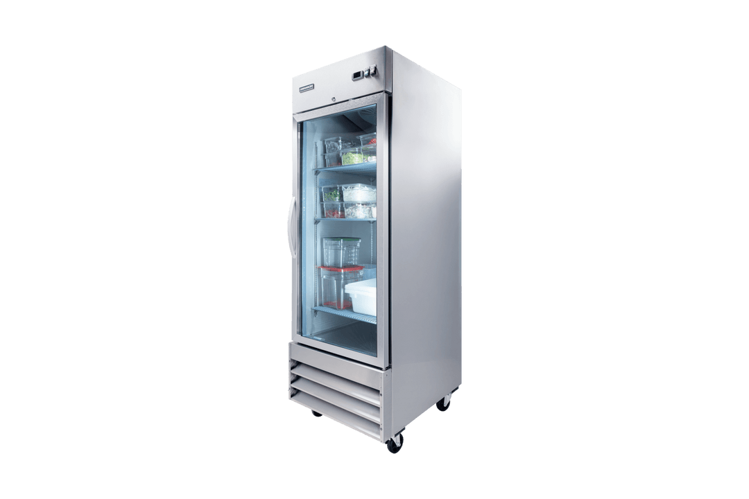 Enhanced Refrigeration ERS-23RG-HC 23 Cu. Ft. Single Solid Door Reach-In Refrigerator - Enhanced Refrigeration - Refrigeration - Enhanced Equipment