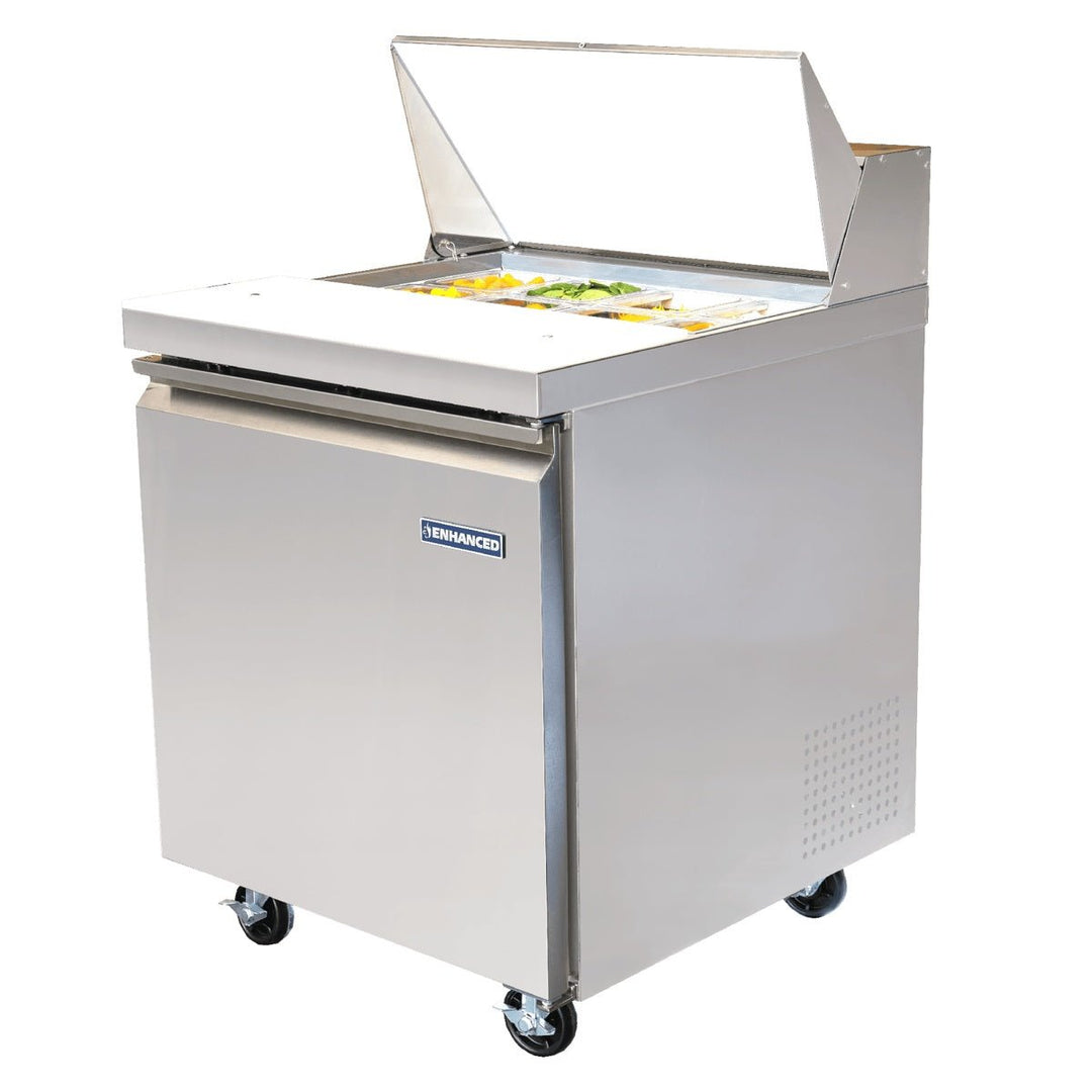 Enhanced Refrigeration ESP-27-HC Enhanced 27" Refrigerated Sandwich/Salad Prep Table - Enhanced Refrigeration - Refrigeration - Enhanced Equipment