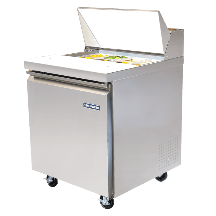 Enhanced Refrigeration ESP-27-HC Enhanced 27" Refrigerated Sandwich/Salad Prep Table - Enhanced Refrigeration - Refrigeration - Enhanced Equipment