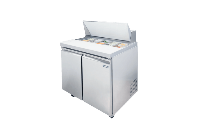 Enhanced Refrigeration ESP - 36 - HC Enhanced 36" Refrigerated Sandwich/Salad Prep Table - Enhanced Refrigeration TH - XX - Refrigeration - Enhanced Equipment