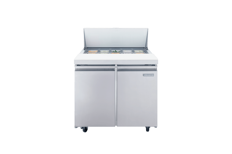Enhanced Refrigeration ESP - 36 - HC Enhanced 36" Refrigerated Sandwich/Salad Prep Table - Enhanced Refrigeration TH - XX - Refrigeration - Enhanced Equipment